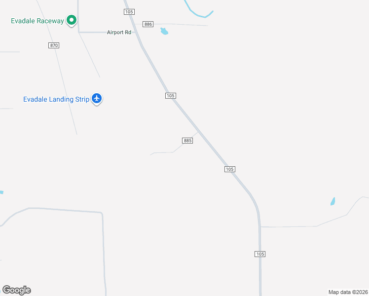 map of restaurants, bars, coffee shops, grocery stores, and more near 207 County Road 885 in Evadale
