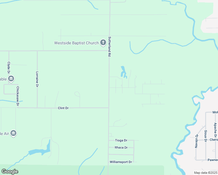 map of restaurants, bars, coffee shops, grocery stores, and more near 2799 McMichael Rd in Lake Charles