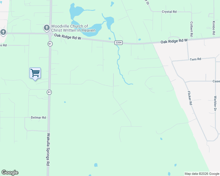map of restaurants, bars, coffee shops, grocery stores, and more near 1895 Wild Cherry Drive in Tallahassee