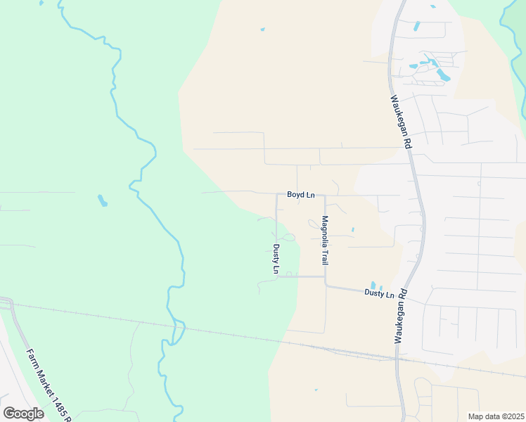 map of restaurants, bars, coffee shops, grocery stores, and more near 6602 Dusty Lane in Conroe