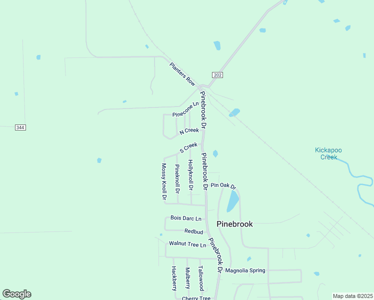 map of restaurants, bars, coffee shops, grocery stores, and more near 12536 Pinebrook Drive in Plantersville