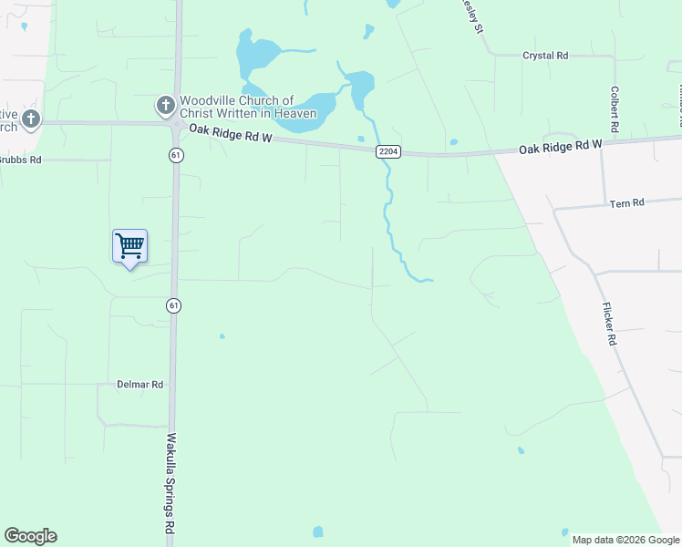 map of restaurants, bars, coffee shops, grocery stores, and more near 1895 Wild Cherry Drive in Tallahassee