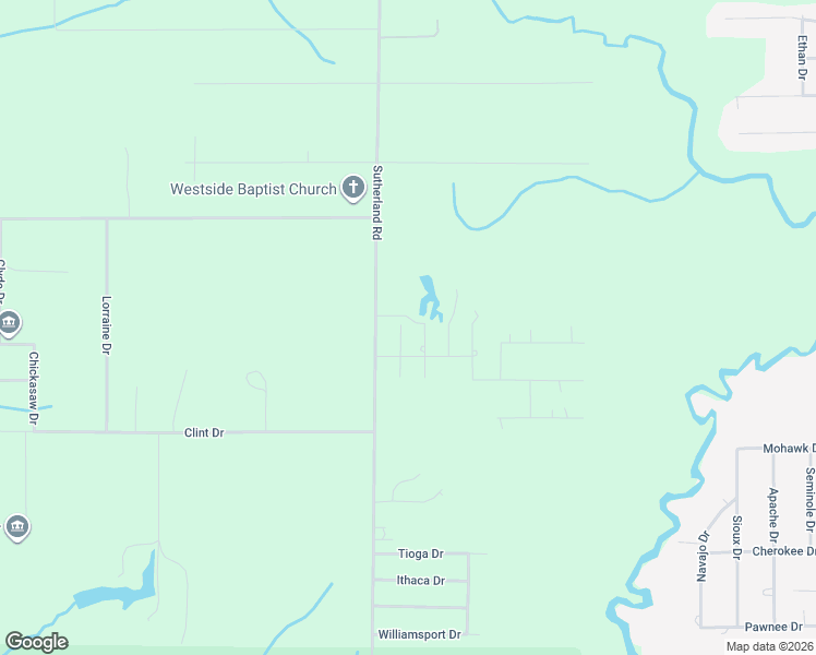 map of restaurants, bars, coffee shops, grocery stores, and more near 1228 Sutherland Rd in Lake Charles