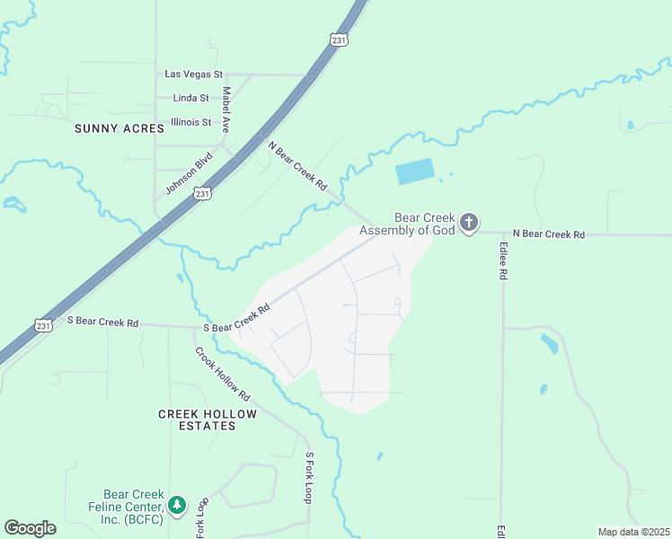 map of restaurants, bars, coffee shops, grocery stores, and more near 11109 South Bear Creek Road in Panama City