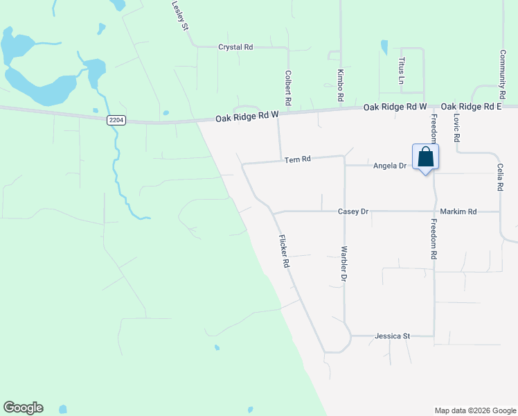 map of restaurants, bars, coffee shops, grocery stores, and more near 8697 Flicker Road in Tallahassee