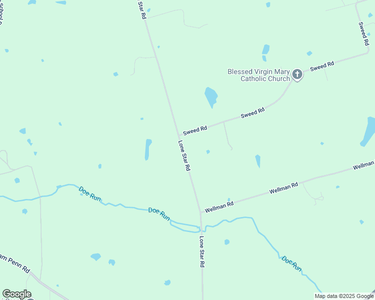 map of restaurants, bars, coffee shops, grocery stores, and more near 8300 Lone Star Road in Washington