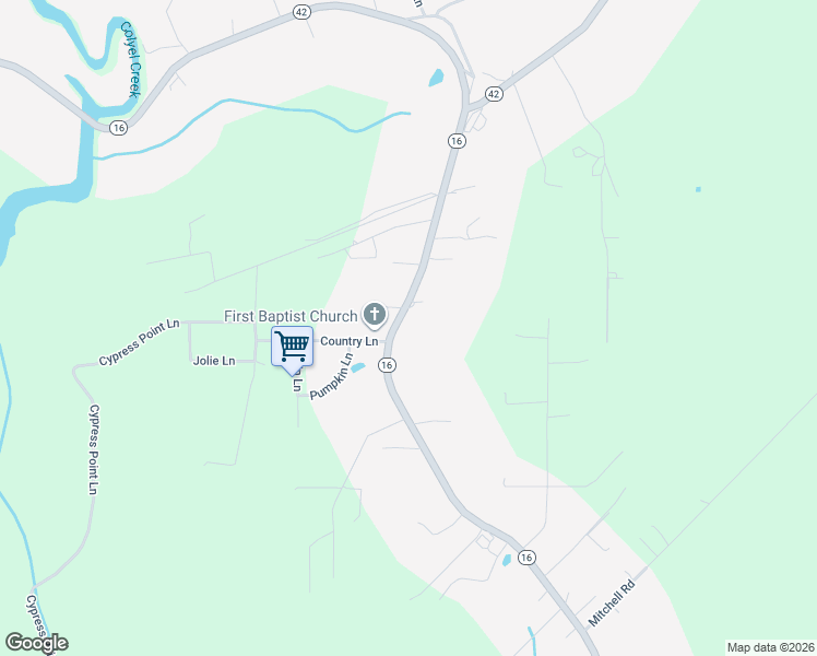 map of restaurants, bars, coffee shops, grocery stores, and more near 16740 Louisiana 16 in French Settlement