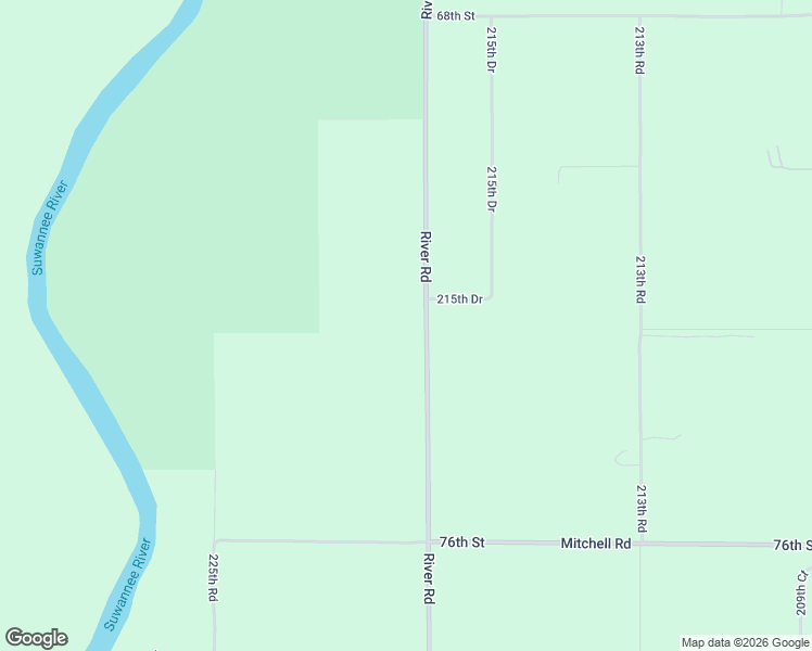 map of restaurants, bars, coffee shops, grocery stores, and more near 7091 River Road in Live Oak