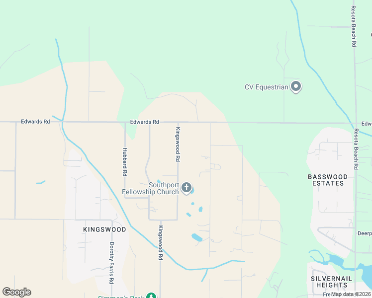 map of restaurants, bars, coffee shops, grocery stores, and more near 9344 Kingswood Road in Panama City