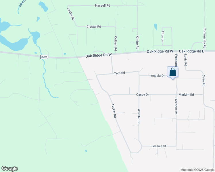 map of restaurants, bars, coffee shops, grocery stores, and more near 8697 Flicker Road in Tallahassee