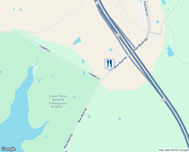map of restaurants, bars, coffee shops, grocery stores, and more near 10208 Lindell Lane in Manor