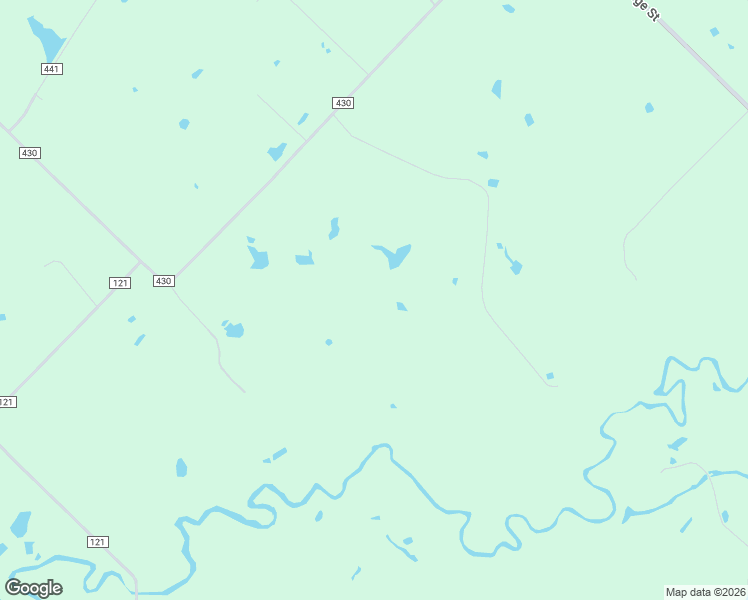 map of restaurants, bars, coffee shops, grocery stores, and more near 3044 County Road 430 in Dime Box
