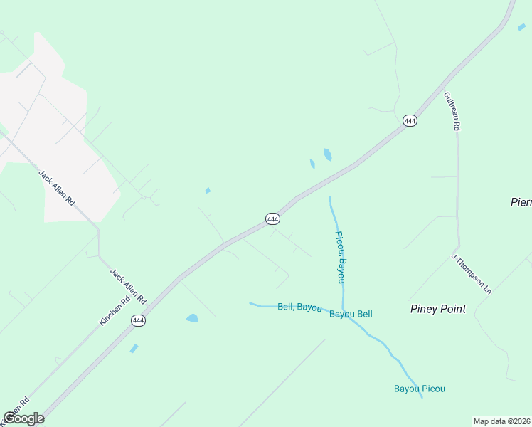 map of restaurants, bars, coffee shops, grocery stores, and more near 19145 Louisiana 444 in Livingston