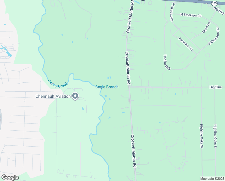 map of restaurants, bars, coffee shops, grocery stores, and more near 4798 Crockett Martin Road in Conroe