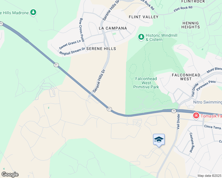 map of restaurants, bars, coffee shops, grocery stores, and more near 5313 Serene Hills Drive in Lakeway