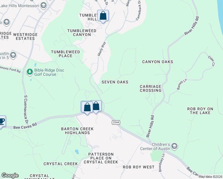 map of restaurants, bars, coffee shops, grocery stores, and more near 117 Brandon Way in Austin