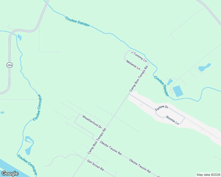 map of restaurants, bars, coffee shops, grocery stores, and more near 1231 Camp Bon Temps Road in Breaux Bridge