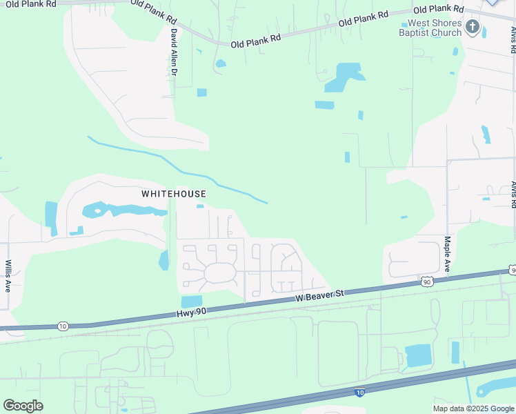 map of restaurants, bars, coffee shops, grocery stores, and more near 10255 Grayson Street in Jacksonville
