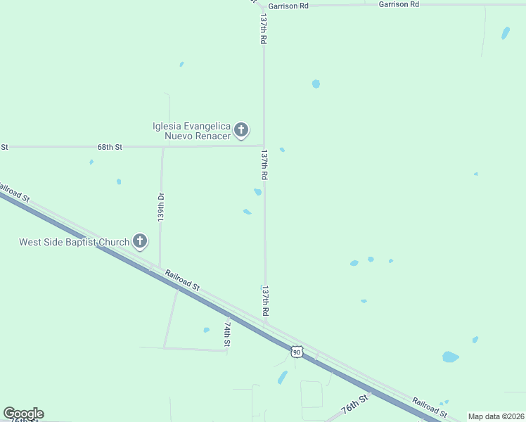 map of restaurants, bars, coffee shops, grocery stores, and more near 7007 137th Road in Live Oak