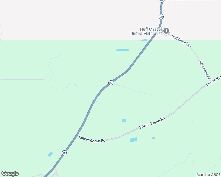 map of restaurants, bars, coffee shops, grocery stores, and more near 26810 Louisiana 22 in Springfield