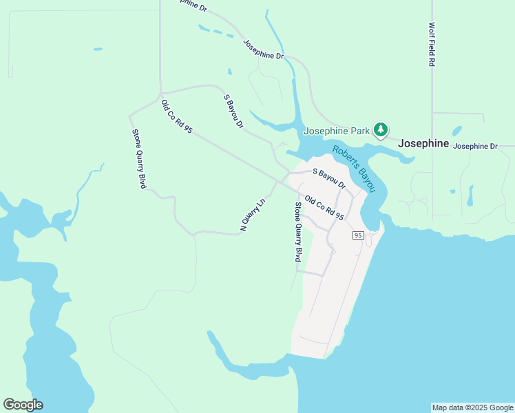 map of restaurants, bars, coffee shops, grocery stores, and more near North Quarry Lane in Elberta