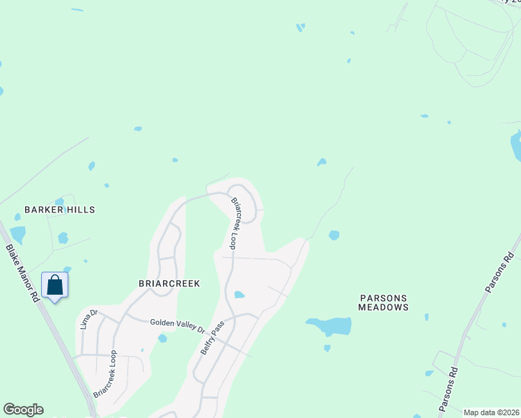 map of restaurants, bars, coffee shops, grocery stores, and more near 18332 Great Valley Drive in Manor