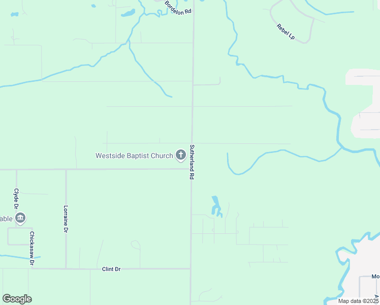 map of restaurants, bars, coffee shops, grocery stores, and more near 1434-1510 Sutherland Road in Lake Charles