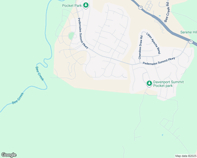 map of restaurants, bars, coffee shops, grocery stores, and more near 6217 Empresa Drive in Austin