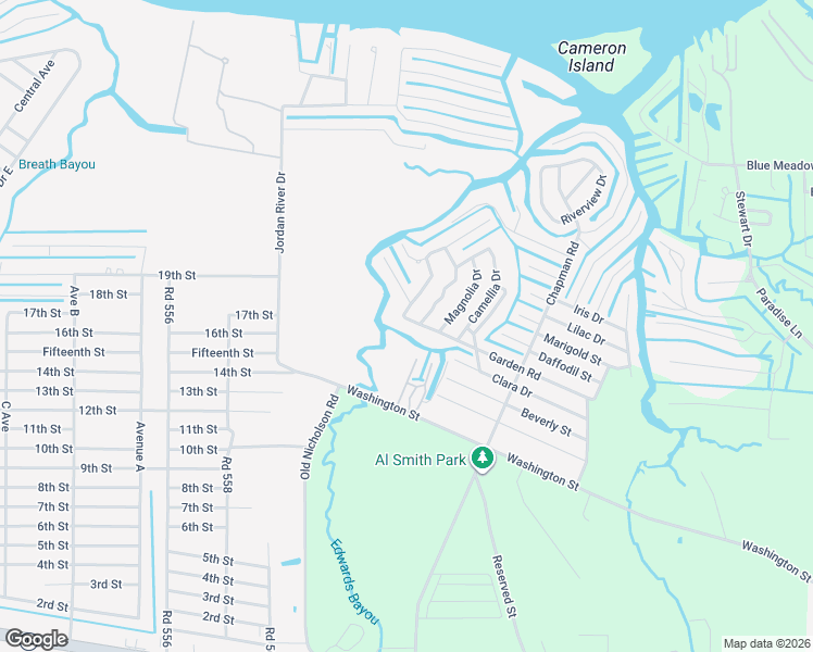 map of restaurants, bars, coffee shops, grocery stores, and more near 515 Garden Road in Bay Saint Louis