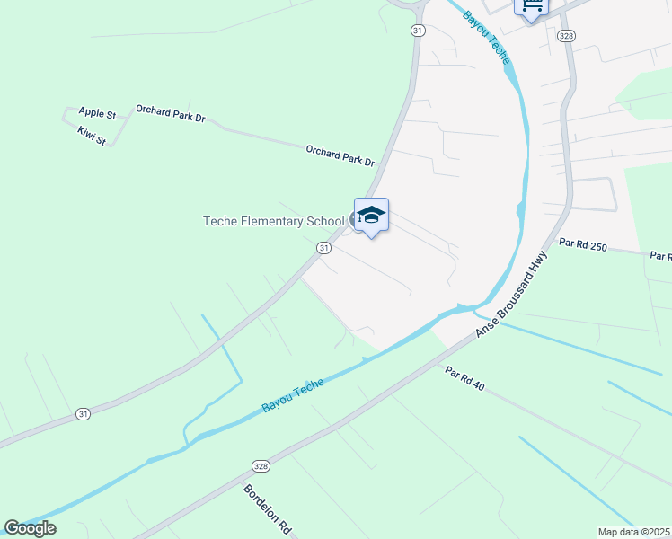 map of restaurants, bars, coffee shops, grocery stores, and more near 2475 Main Highway in Breaux Bridge