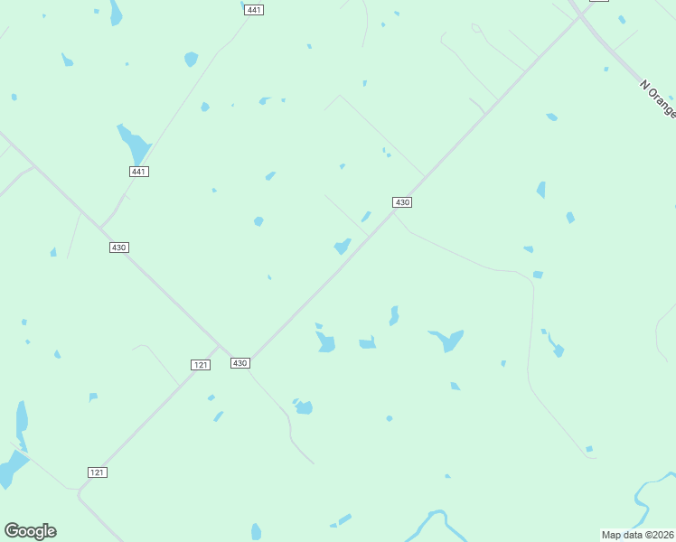 map of restaurants, bars, coffee shops, grocery stores, and more near 3044 County Road 430 in Dime Box