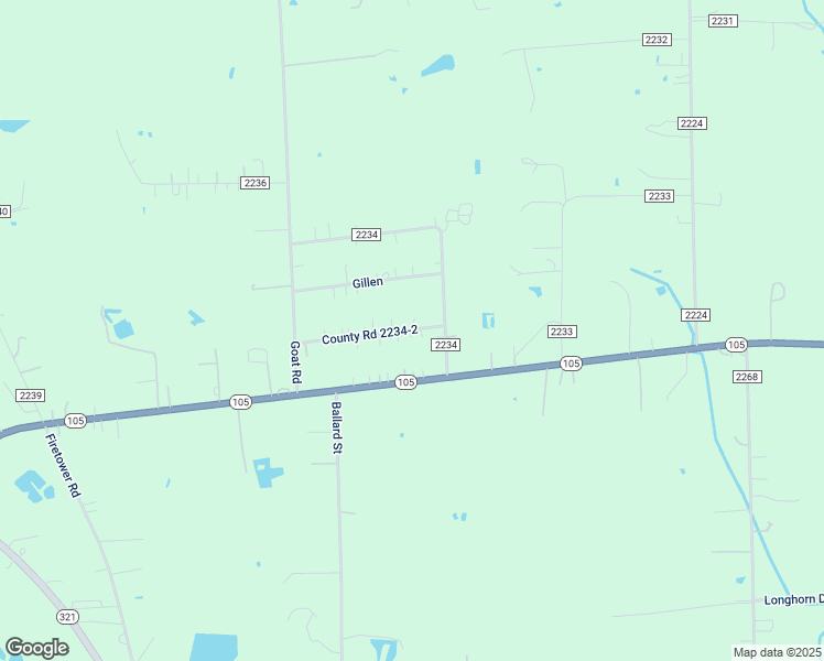 map of restaurants, bars, coffee shops, grocery stores, and more near 75 County Road 2234-2 in Cleveland