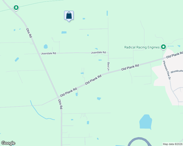 map of restaurants, bars, coffee shops, grocery stores, and more near 13261 Old Plank Road in Jacksonville