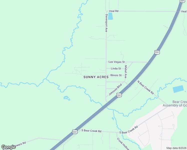 map of restaurants, bars, coffee shops, grocery stores, and more near 10601 Spooner Drive in Youngstown