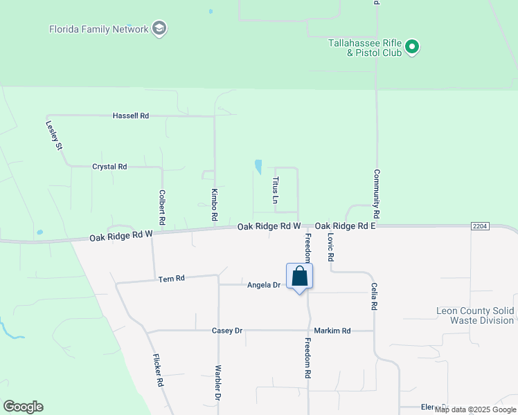 map of restaurants, bars, coffee shops, grocery stores, and more near 8395 Lenova Lane in Tallahassee