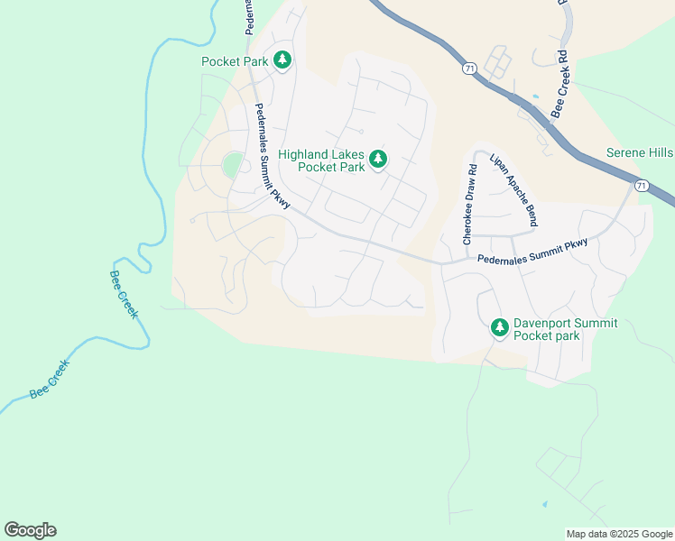 map of restaurants, bars, coffee shops, grocery stores, and more near 18500 Empresa Place in Austin
