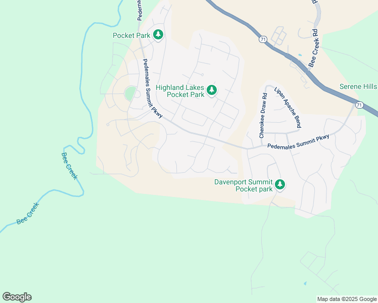 map of restaurants, bars, coffee shops, grocery stores, and more near 18508 Empresa Place in Austin