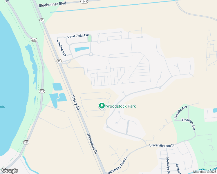 map of restaurants, bars, coffee shops, grocery stores, and more near 2958 Cresthaven Avenue in Baton Rouge