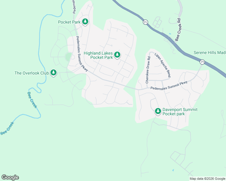 map of restaurants, bars, coffee shops, grocery stores, and more near 6005 Empresa Drive in Austin