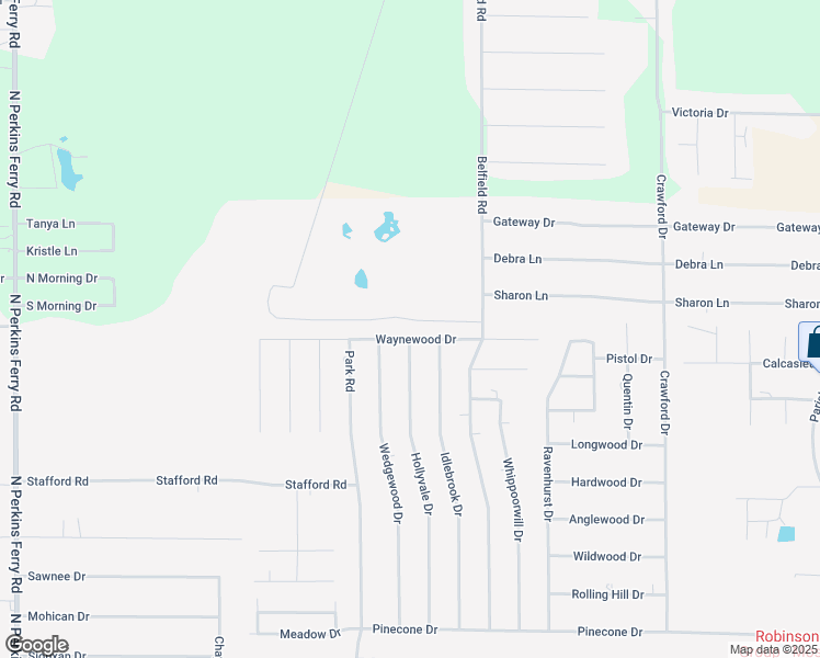map of restaurants, bars, coffee shops, grocery stores, and more near 900-1498 Hollyvale Dr in Moss Bluff
