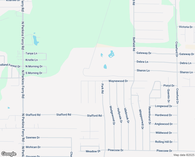 map of restaurants, bars, coffee shops, grocery stores, and more near 1067 Waynewood Dr in Lake Charles