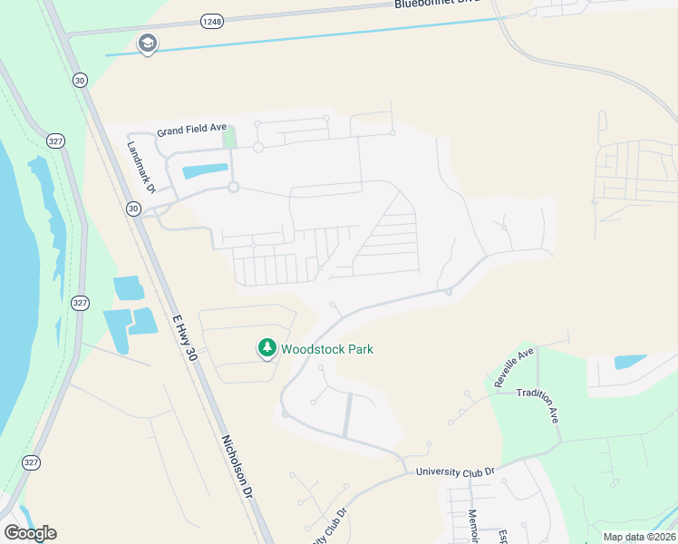 map of restaurants, bars, coffee shops, grocery stores, and more near 2708 Cresthaven Avenue in Baton Rouge