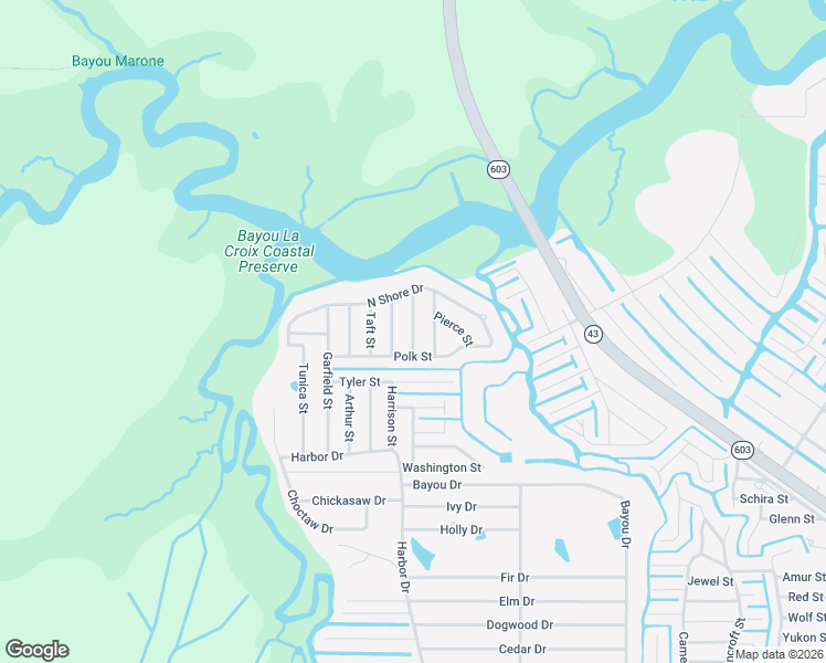 map of restaurants, bars, coffee shops, grocery stores, and more near 11041 Harding St in Hancock