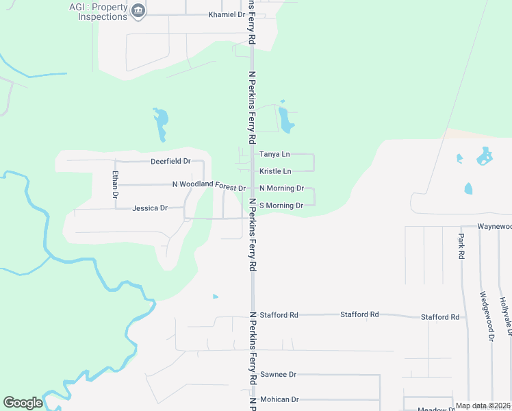 map of restaurants, bars, coffee shops, grocery stores, and more near 1599 S Morning Dr in Lake Charles