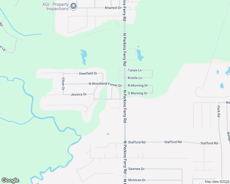 map of restaurants, bars, coffee shops, grocery stores, and more near 1524 Holly Run Drive in Lake Charles