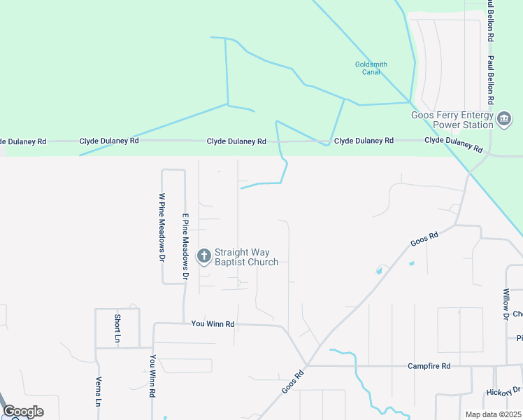 map of restaurants, bars, coffee shops, grocery stores, and more near 1528 Georgia Road in Lake Charles