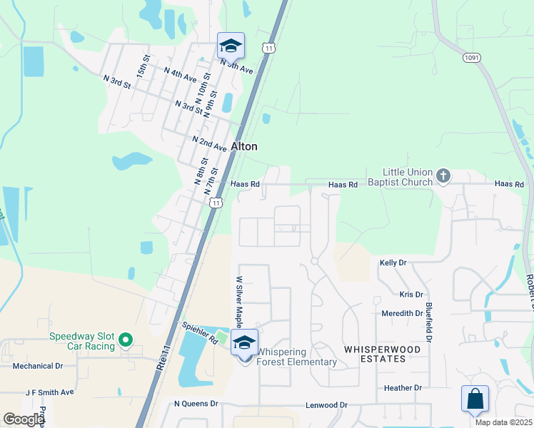map of restaurants, bars, coffee shops, grocery stores, and more near 820 Regent Parc Boulevard in Slidell