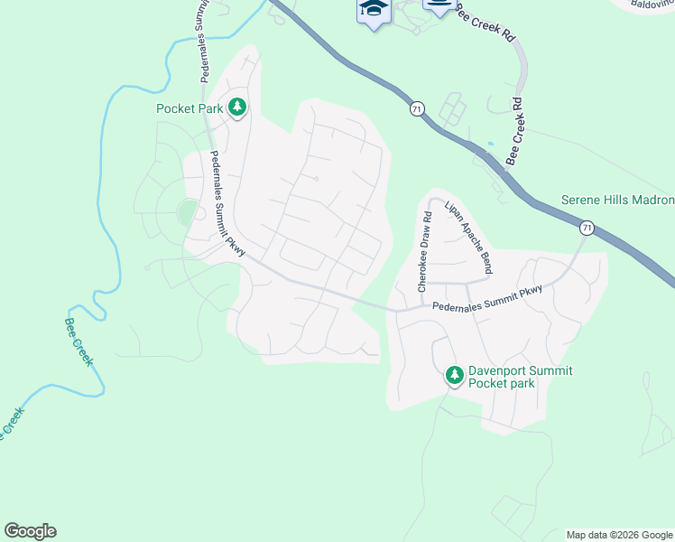 map of restaurants, bars, coffee shops, grocery stores, and more near 5918 Gunnison Turn Cove in Austin
