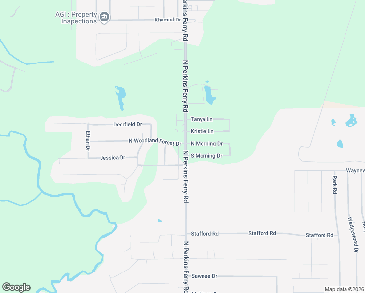 map of restaurants, bars, coffee shops, grocery stores, and more near 1593-1599 S Morning Dr in Lake Charles