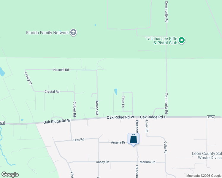 map of restaurants, bars, coffee shops, grocery stores, and more near 8400 Southern Park Drive in Tallahassee